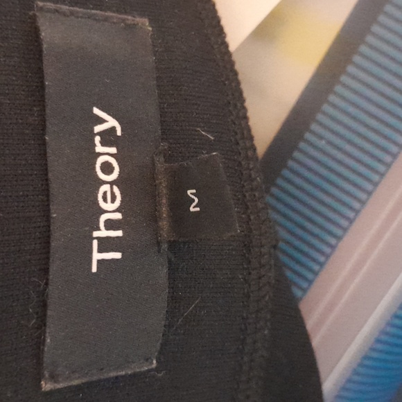 THEORY Shawn C fixture pointe Leggings black size M - Picture 5 of 15